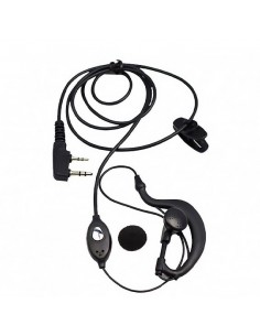 Cască cu microfon și PTT...