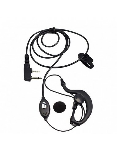 Cască cu microfon și PTT Kenwood...