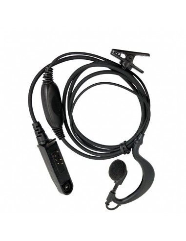 Cască cu microfon și PTT Kenwood...