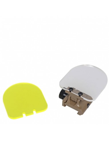 Protector lentilă și vizor flip-up cu...