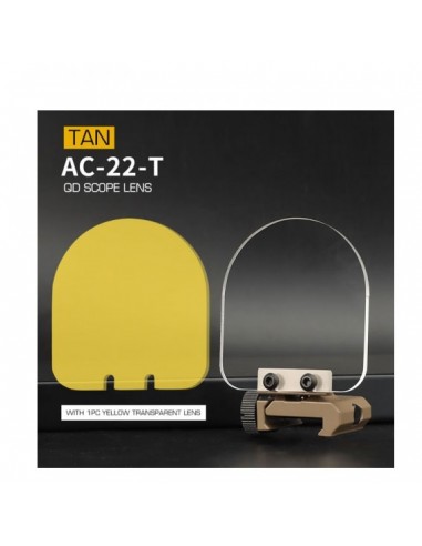 Protector lentilă și vizor flip-up cu...