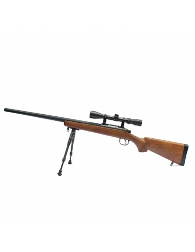 Sniper MB-03EL cu lunetă și bipod [WELL]