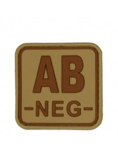 Patch "BLOOD TYPE AB-" 3D...