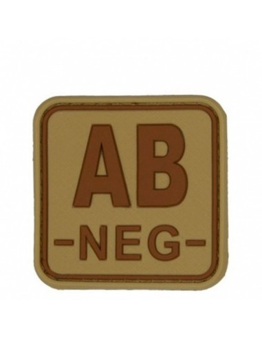 Patch "BLOOD TYPE AB-" 3D [JTG]